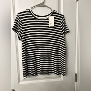 A New Day medium striped shirt NWT
